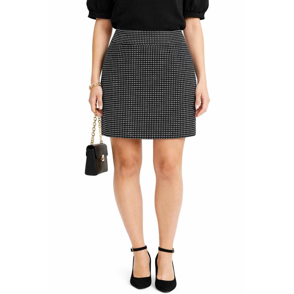 Banana Republic Elegant Black and White Polka Dot Skirt - Women’s Size 10 ( M )